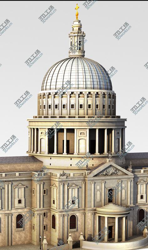 images/goods_img/202104093/3D model St. Paul's Cathedral, London/4.jpg